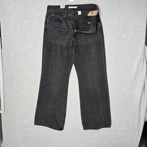 Levi's Women Jeans 28X31 Gray Denim 94 Bootcut Baggy Skate Grunge NWT